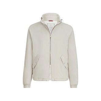 Brunello Cucinelli Lightweight Nylon Outerwear Jacket With Packable Hood