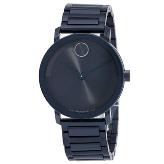 Movado Bold Quartz Blue Dial Mens Watch 3601097