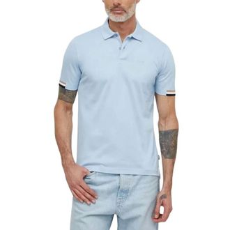 HUGO BOSS Tops, Heren, Blauw, M, Katoen, Parlay 147 Polo