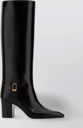 Saint Laurent leather julia 70 boots