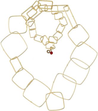 Almala COLLANA GEOMETRIC ORO &Agrave;LMALA