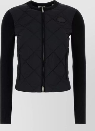 Burberry wool cardigan coat