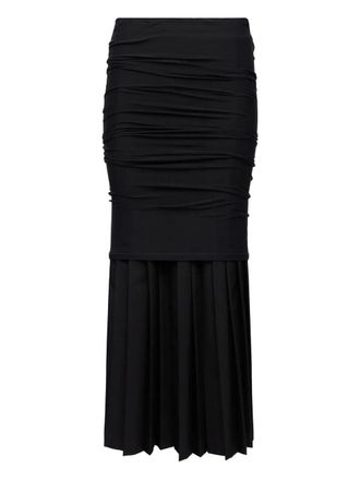 Maison Margiela MM6 Maison Margiela Plissee Midi Rock