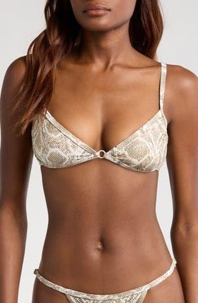 Good American Capri Bikini Top in Ssp Print001 at Nordstrom Rack, Size X-Large