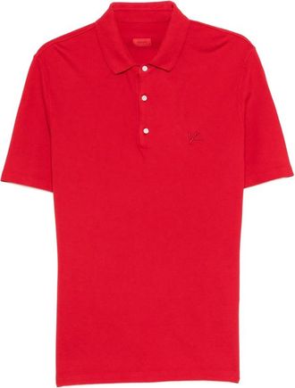 Isaia Embroidered-detail Polo Shirt