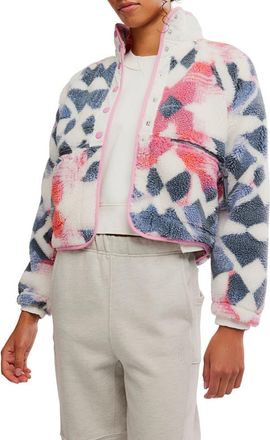Free People FP Movement Rocky Ridge Fleece Jacket in Mystic Meadow at Nordstrom Rack, Size Small