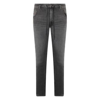 Diesel Slim-fit Jeans, male, Black, Size: W32 Denim Trousers