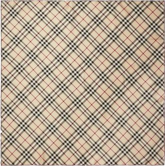 Burberry Check Silk Square Scarf