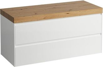 Laufen Lani Plan de toilette ch&ecirc;ne sauvage incl. meuble - Laufen