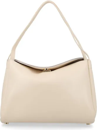 Themoir&egrave; Womens Shoulder Bag Calipso Trunk Beige Recycled Polyester
