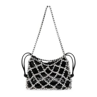 Off-white For Dinner Bag - Dames - Tassen - Zwart - Maat: ONE Size Leer