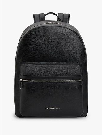 Tommy Hilfiger TH Business Premium Leather Dome Backpack