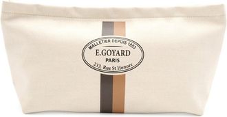 Goyard Beige Brown Canvas Clutch Bag Pouch (Pre-Owned)