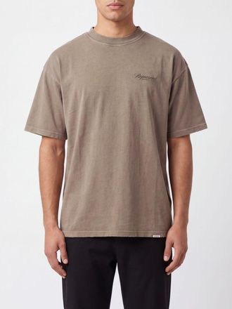 Represent T-shirt in cotone relaxed fit con logo posteriore