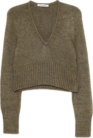 Our Legacy Sharp jumper - women - Wool/Silk - 38 - Green