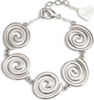 Vidakush Swirl Bracelet in Silver at Nordstrom, Size 6