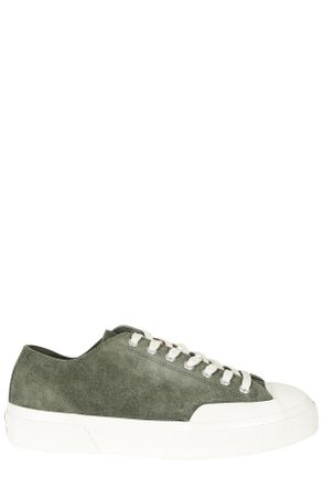 Superga Genuine Suede Vulcanized Rubber Low-Top Sneakers