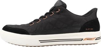 Skechers Arch Fit Arcade Cuddle Steps - Dames - Sneakers - Zwart - 36 EU - Su&egrave;de - Schoenen