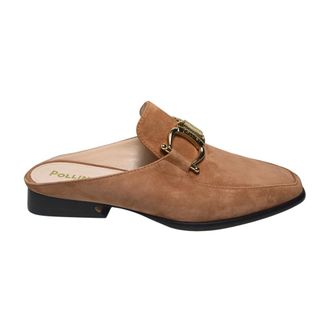 Pollini Schoenen, Dames, Bruin, 37 1/2 EU, Su&egrave;de, Sueden Mules