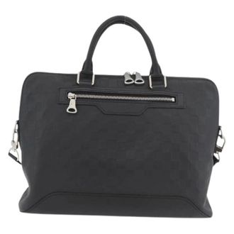 Louis Vuitton Pre-owned Handbags, unisex, Black, Size: ONE SIZE Pre-owned Avenue Soft Briefcase