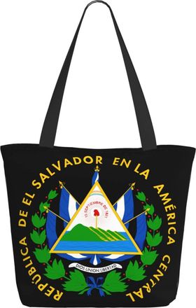 AOOEDM Flag Of El Salvador Ladies Shopping Bag 13x11x7in.The Perfect ValentineS Day Gift.It Is The Best ValentineS Day Gift For Mom, Daughter, Wife,Etc