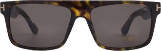 Tom Ford Philippe Smoke Rectangular Mens Sunglasses FT0999 52A 58