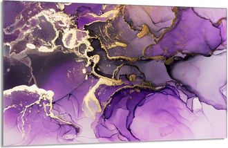 OEM Placa Protectora De Vidrio Para Estufa 80x52 Morado