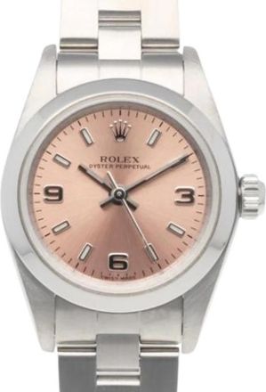 Rolex Pre-owned Vintage Polshorloge - Dames - Vintage Horloges - Roze - ONE Size - Vintage