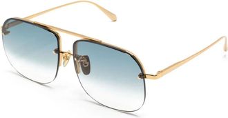 Linda Farrow unisex, Accessoires, Geel, Maat: 62 MM