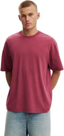 Cotton On Mens Everyday Fit T-Shirt in Raspberry Wash at Nordstrom, Size Xx-Large