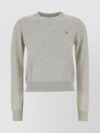 Maison Kitsun&eacute; merino wool regular-fit jumper