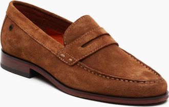 base Mens Slate Mens Penny Loafers - Brown - Size: 11