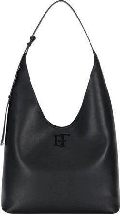 Elisabetta Franchi Borsa Hobo Grande - - Bags - Donna - Nero - ONE SIZE