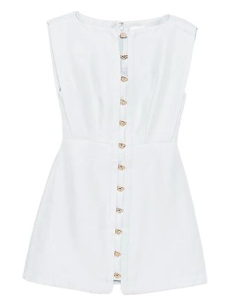 Acler Cinderford dress - women - Viscose/Linen/Flax/Cotton - 12 - Blue