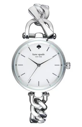 Kate Spade New York holland chain bracelet watch, 34mm in Stainless at Nordstrom Rack