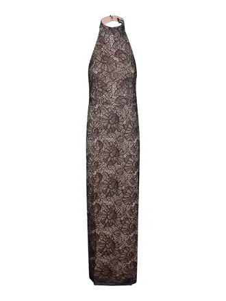 Rotate Lace Halterneck Dress