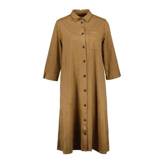 Smith & Soul Shirt Dress - Dames - Jurken - Bruin - Maat: XS
