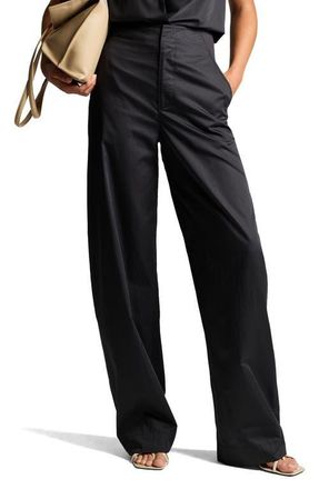 Vince Clean Waist Cotton Pants in Driftwood at Nordstrom, Size 00