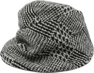 Junya Watanabe Gorra plana - Accessories - Mujer - Negro - ONE SIZE