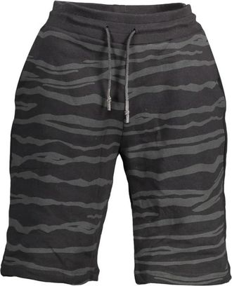 Cavalli Sports Shorts - Heren - Korte Broeken - Zwart - XL - Katoen - Korte Broeken