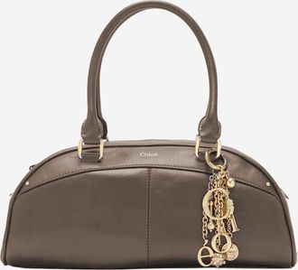 Chlo&eacute; Bowlingtasche aus Leder