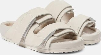 Birkenstock x Tekla Uji suede slides