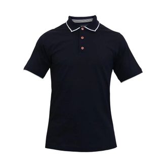 Kiton Polo Shirts, male, Black, Size: 2XL Polo Premium