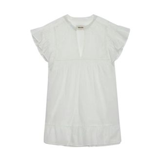 Zadig&Voltaire Top in cotone - - Blouses & Shirts - Donna - Bianco - S