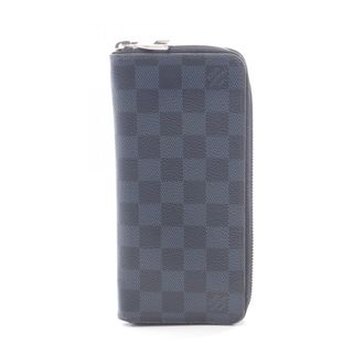Louis Vuitton Damier Cobalt Navy Pvc Long Wallet (Bi-Fold) (Pre-Owned)