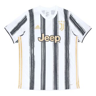 adidas Juve Home H Jsy Football Jersey Asia Sizing Sw Fans Version 20-21 Season Juventus White EI9894