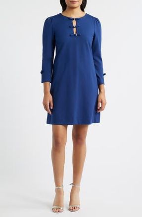 Lilly Pulitzer Leyland Shift Dress in Low Tide Navy at Nordstrom Rack, Size 00