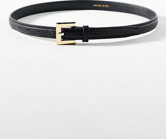 Anine Bing Nicola Square Buckle Belt