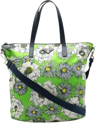 Prada Pre-owned Tote Bags, female, Multicolor, Size: ONE SIZE Pre-owned Tote Bag