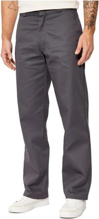 Dickies 874 Werkbroek - Rechte pasvorm - Heren - Chinos - Grijs - W30 L34 - Katoen - Broeken